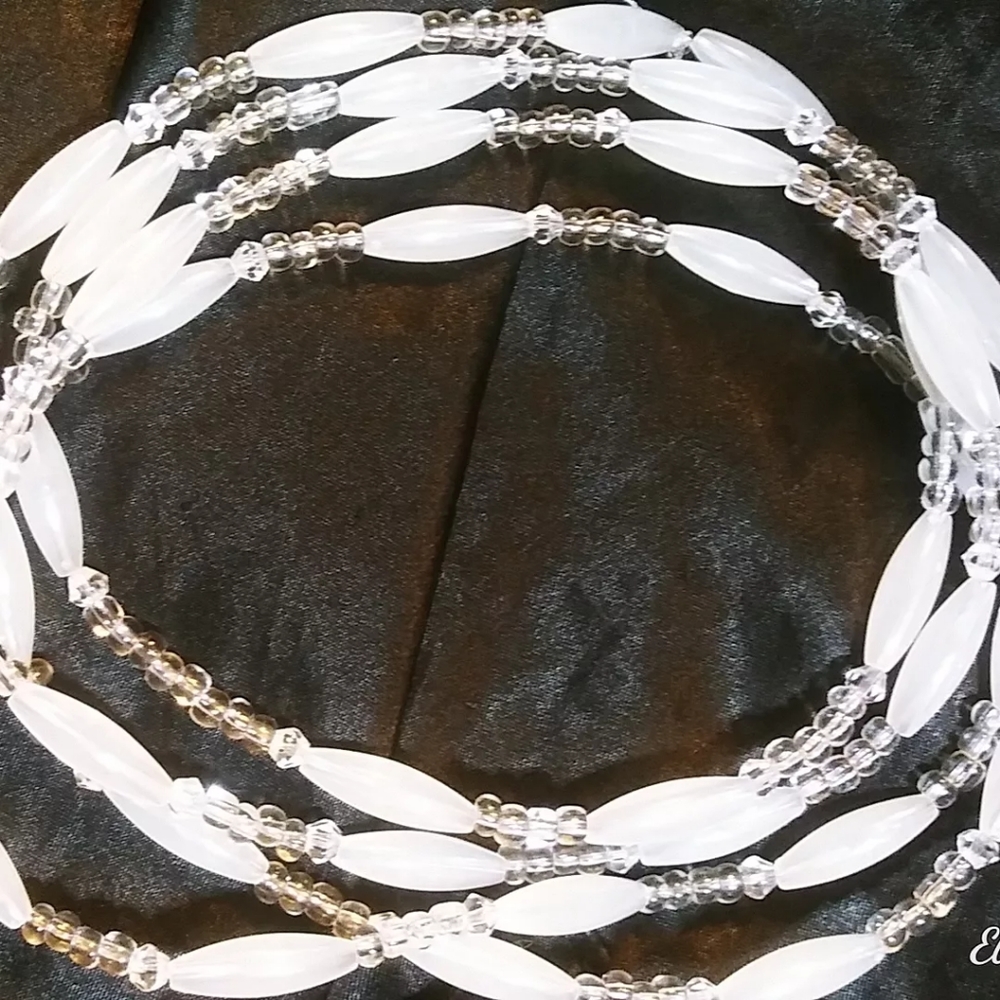 Glow in dark waistbeads